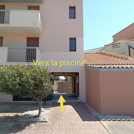 Jolie Maisonnette Dans Residence Calme Avec Piscine Le Barcarès Exterior foto